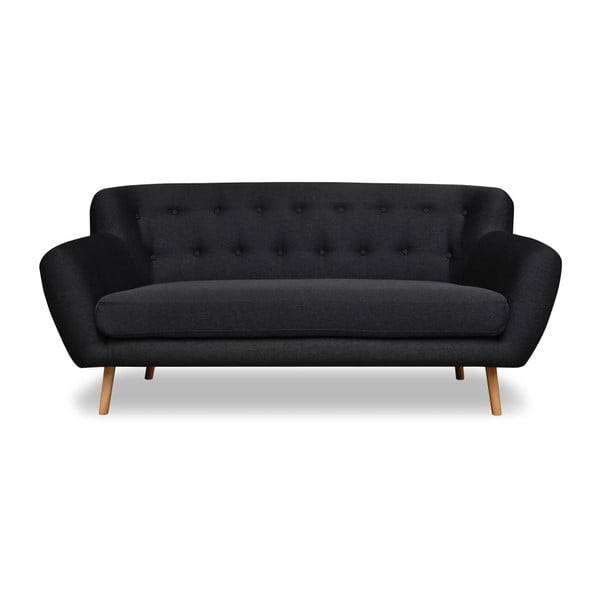 Antracito pilkos spalvos sofa Cosmopolitan design London, 162 cm