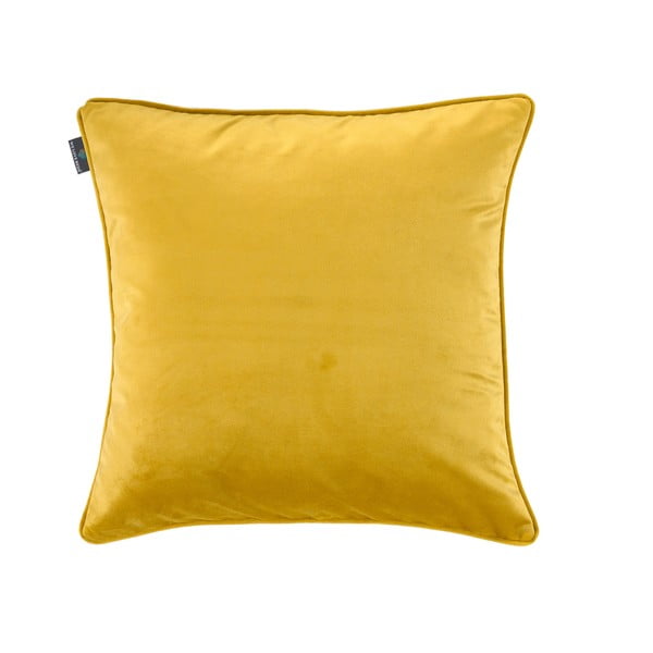 Geltonos spalvos užvalkalas WeLoveBeds Dijon, 50 x 50 cm