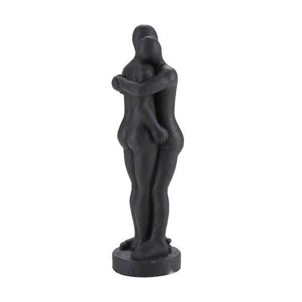 Juodos spalvos betoninė dekoratyvinė statulėlė Bahne & CO