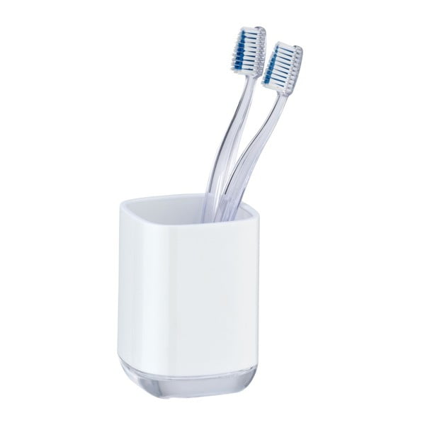 Baltas dantų šepetėlio puodelis Wenko Masone