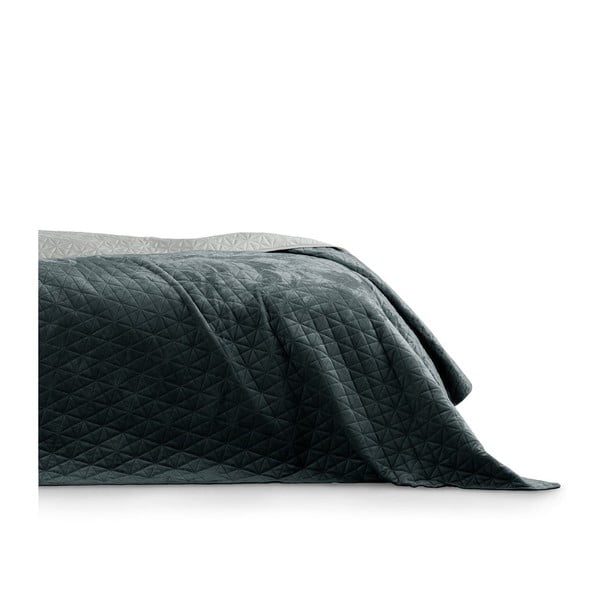 Pilka lovatiesė AmeliaHome Laila Silver, 260 x 240 cm