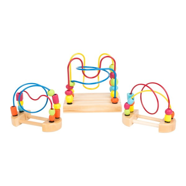 3 žaislų, skirtų motorikai lavinti, rinkinys Legler Loop