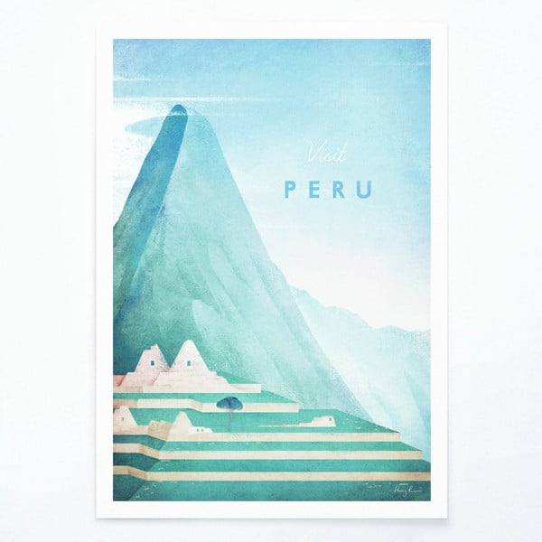 Plakatas Travelposter Peru, A3